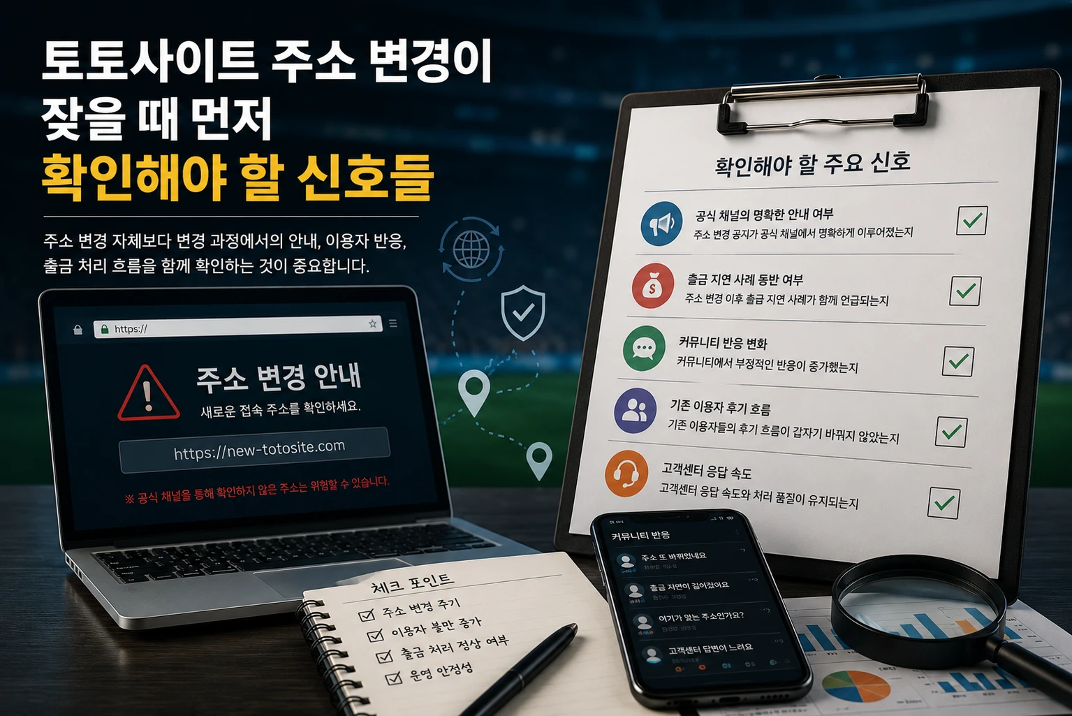 토토사이트 주소 변경과 먹튀검증 후기, 출금 지연 반응을 함께 확인하는 플랫폼 분석 이미지